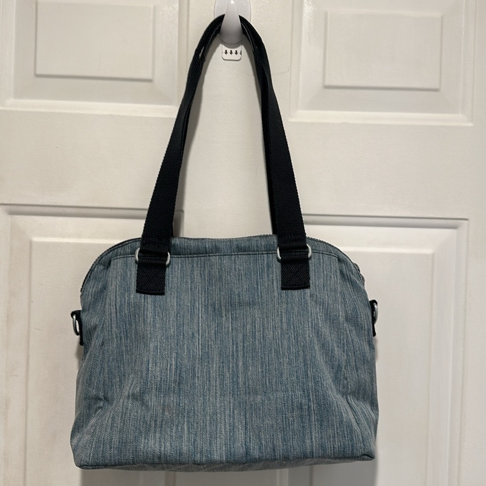 Kipling Denim Look Shoulder Bag - Picture 2 of 14